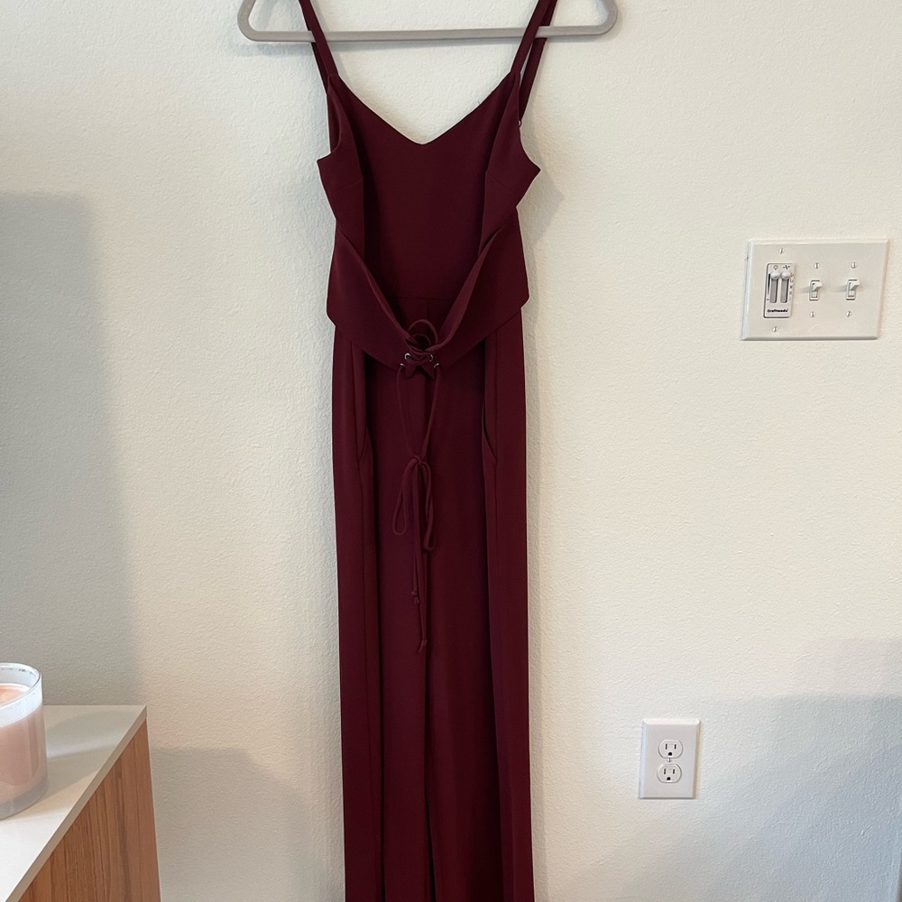 Red Jumpsuit - Picture 2 of 6